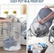 Mesh Popup Laundry Hamper 115L Collapsible Laundry Basket Extra Large Capacity Foldable Clothing Storage Basket with Handles